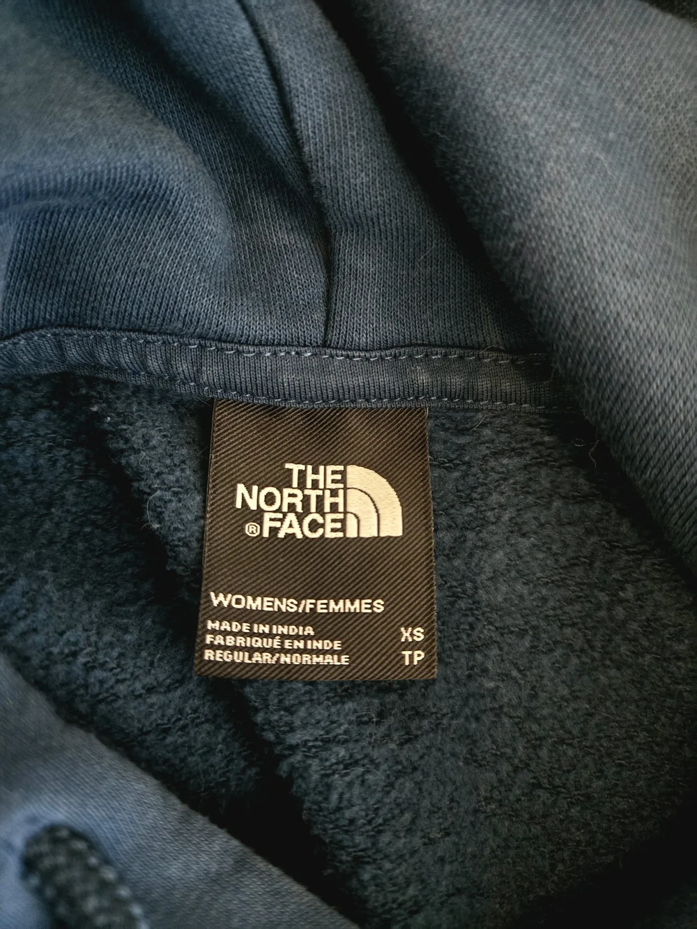 The North Face Women's Himalayan Bottle Source Blue Drawstring Hoodie Size XS